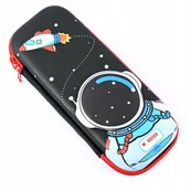 Piórniki - PIÓRNIK SZKOLNY ROZKŁADANY JEDNOKOMOROWY SASZETKA KOSMOS RÓŻNE KOLORY - miniaturka - grafika 1