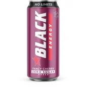 Napoje energetyczne i izotoniczne - Black Energy Fancy Cherry Gazowany napój 500 ml - miniaturka - grafika 1