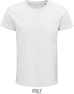 Koszule męskie - SOLs 03565 Koszula męska, Pioneer Men T-Shirt, Jersey 175 - Kolor: Popielaty (Heather) - Rozmiar: M - miniaturka - grafika 1