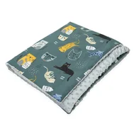 Koce i narzuty dla dzieci - Komplet Kocyk 75x100 cm Minky DLA DZIECI NIEMOWLĄT Kerstin - miniaturka - grafika 1