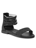Buty dla dziewczynek - Primigi Sandały 1935311 S Czarny - miniaturka - grafika 1