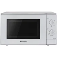AGD OUTLET - Panasonic NN-E22JMM kuchenka mikrofalowa (20l, 800W, 5 ustawień mocy, obsługa za pomocą 2 pokręteł, szklany talerz obrotowy 255mm), srebrna - miniaturka - grafika 1