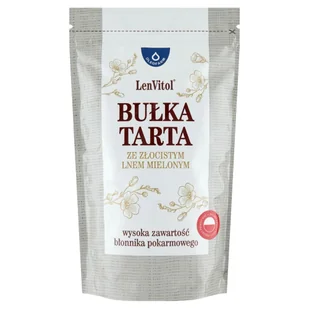 Oleofarm Bułka tarta ze złocistym lnem - Oleofarm - 450g 03861 - Bułka tarta - miniaturka - grafika 1