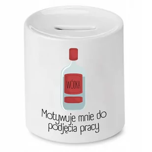 SKARBONKA DLA BUDOWLAŃCA MOTYWUJE MNIE DO PRACY z Nadrukiem ze Zdjęciem - Skarbonki - miniaturka - grafika 1