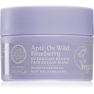 Maseczki do twarzy - NATURA SIBERICA - BLUEBERRY SIBERICA - Anti-Ox Wild Blueberry - Odmładzający krem-maska do twarzy na noc - 50 ml - miniaturka - grafika 1