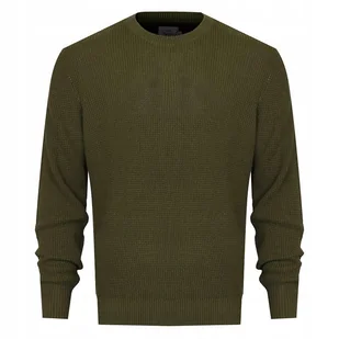 Sweter Męski PEPE JEANS Steven PM702289 Zielony - Swetry męskie - miniaturka - grafika 1