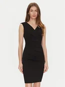 Sukienki - Rinascimento Sukienka koktajlowa CFC0122540003 Czarny Regular Fit - miniaturka - grafika 1