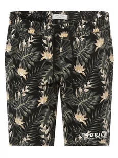 Jack & Jones - Spodenki dresowe męskie  JJICoastal  duże rozmiary, niebieski|zielony|wielokolorowy - Spodenki męskie - miniaturka - grafika 1