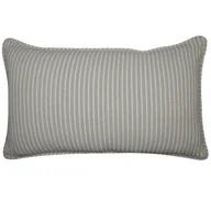 Poduszki dekoracyjne - Poduszka Benisa Trenche Prążek biało-beżowa 50 x 30 cm Inspire - miniaturka - grafika 1