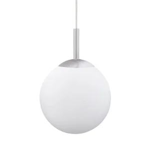 Pojedyncza lampa wisząca BOLO 22072-55 Just Light kula RGB srebrny - Lampy sufitowe - miniaturka - grafika 1