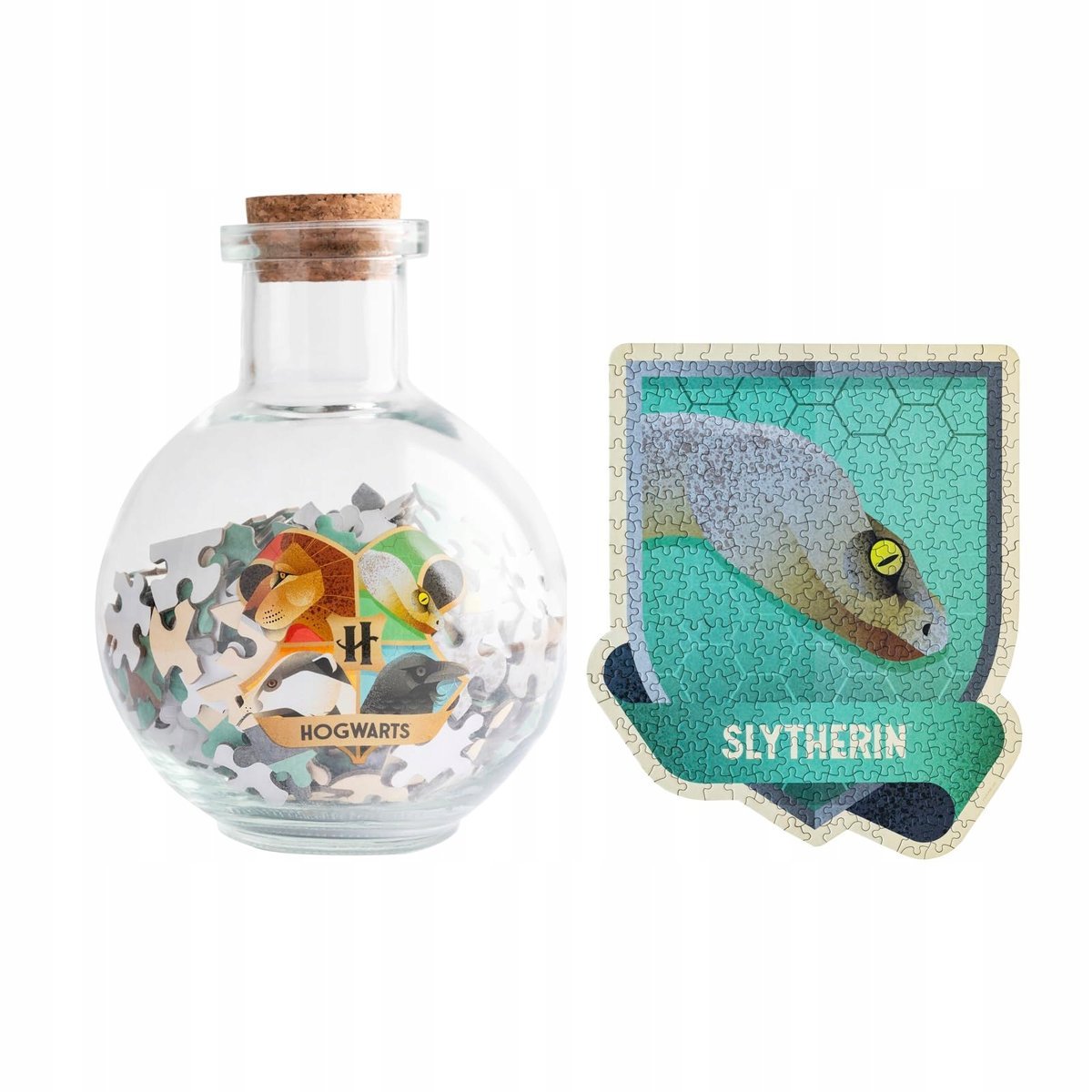 GRUPO ERIK Puzzle Harry Potter Slytherin 322 Części Butelka Eliksirów