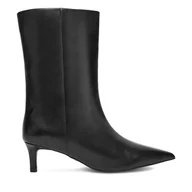 Botki damskie - Botki Gino Rossi EO-TANYA-121972 Czarny - miniaturka - grafika 1