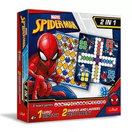 Gry planszowe - Gra Spider-Man 2w1: Chińczyk, Węże i drabiny - miniaturka - grafika 1