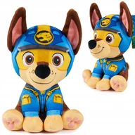 Maskotki i pluszaki - Psi Patrol Jungle Pups Maskotka Chase pluszak miękka przytulanka Piesek 18 cm - miniaturka - grafika 1