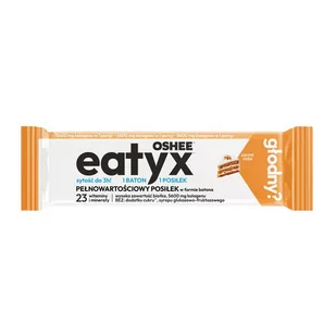 eatyx Baton Ciasto Marchewkowe, Pełnowartościowy Posiłek w Formie Batona, 60g - Szybkie dania obiadowe - miniaturka - grafika 1