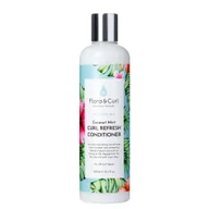 Odżywki do włosów - FLORA&CURL Coconut Mint Curl Refresh Conditioner odżywka do włosów 300ml - miniaturka - grafika 1