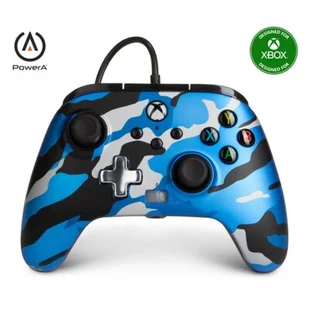 POWERA Xbox One Enhanced Metalic Blue Como (1518911-01) - Kontrolery do Xbox - miniaturka - grafika 1
