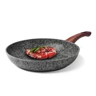 Patelnie - Patelnia granitowa nieprzywiereająca szara KONIGHOFFER VENGA  26cm - miniaturka - grafika 1