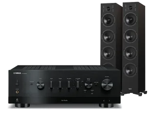 Yamaha MusicCast R-N1000A (czarny) + Diva 6 (czarny) - Zestawy stereo - miniaturka - grafika 1