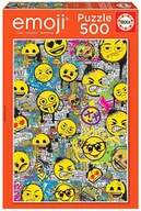 Puzzle - G3 Puzzle 500 Graffiti Emoji - miniaturka - grafika 1
