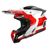 Kaski motocyklowe - Kask Cross Airoh Twist 3 Fancy (2026) Czerwony połyskXL - miniaturka - grafika 1