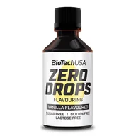 Aminokwasy - Biotech Usa Zero Drops 50Ml Aromat Smakowy Vanilia - miniaturka - grafika 1