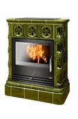 Piece wolnostojące - ABX Piec kaflowy Skotia Zielony - miniaturka - grafika 1