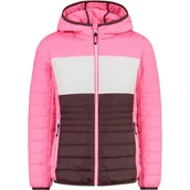 Kurtki i płaszcze dla chłopców - CMP - Kurtka dziecięca z kapturem, Plum-Pink Fluo, 98 - miniaturka - grafika 1