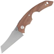 Noże - Nóż składany i do cygar Fox Virtus Walnut Wood, Satin Becut (FX-541 WW) - miniaturka - grafika 1
