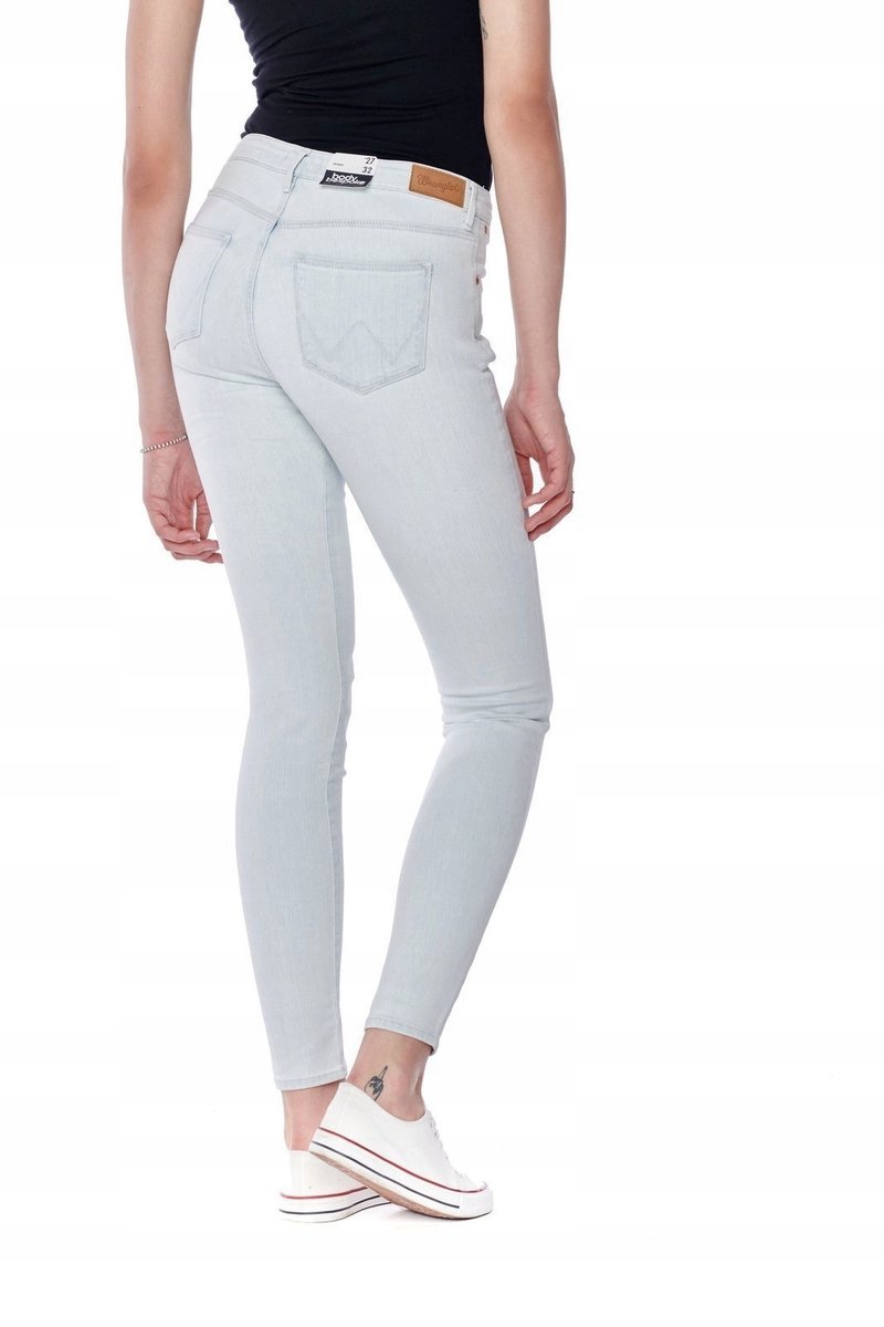 WRANGLER SKINNY LIGHT BLEACH W28KGU22N 30/32