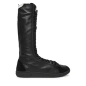 Kozaki damskie - Kozaki Patrizia Pepe 8Y0145/L150-K101 Czarny - miniaturka - grafika 1