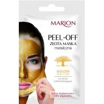 Marion Golden Skin Care Złota metaliczna maska do twarzy peel-off 1 szt. - Maseczki do twarzy - miniaturka - grafika 2