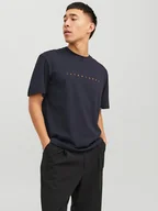 Koszulki męskie - Jack & Jones Koszulka w kolorze granatowym - miniaturka - grafika 1