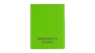 Biurfol Okładka na dokumenty ucznia pionowa zielona - Szkolne artykuły papiernicze - miniaturka - grafika 3
