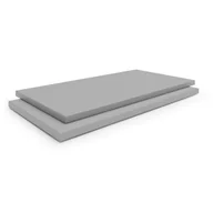 Regały biurowe - Półki dodatkowe do szafek i regałów PRIMO, 2 szt., 800 x 420 mm, szare - miniaturka - grafika 1