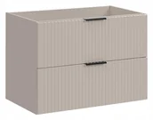 Szafki łazienkowe - Kaszmirowa szafka pod umywalkę 80 cm Adel Cashmere 82-80-2S z szufladami - miniaturka - grafika 1