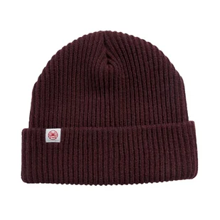 Czapka zimowa Pajak Beanie burgundy - ONE SIZE - Czapki męskie - miniaturka - grafika 1