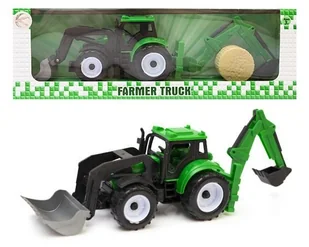 Dla Najmłodszych Traktor-Koparka - Samochody i pojazdy dla dzieci - miniaturka - grafika 1