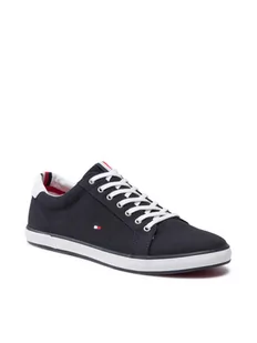 Tommy Hilfiger Tenisówki Harlow 1D FM0FM00596 Granatowy - Trampki męskie - miniaturka - grafika 1