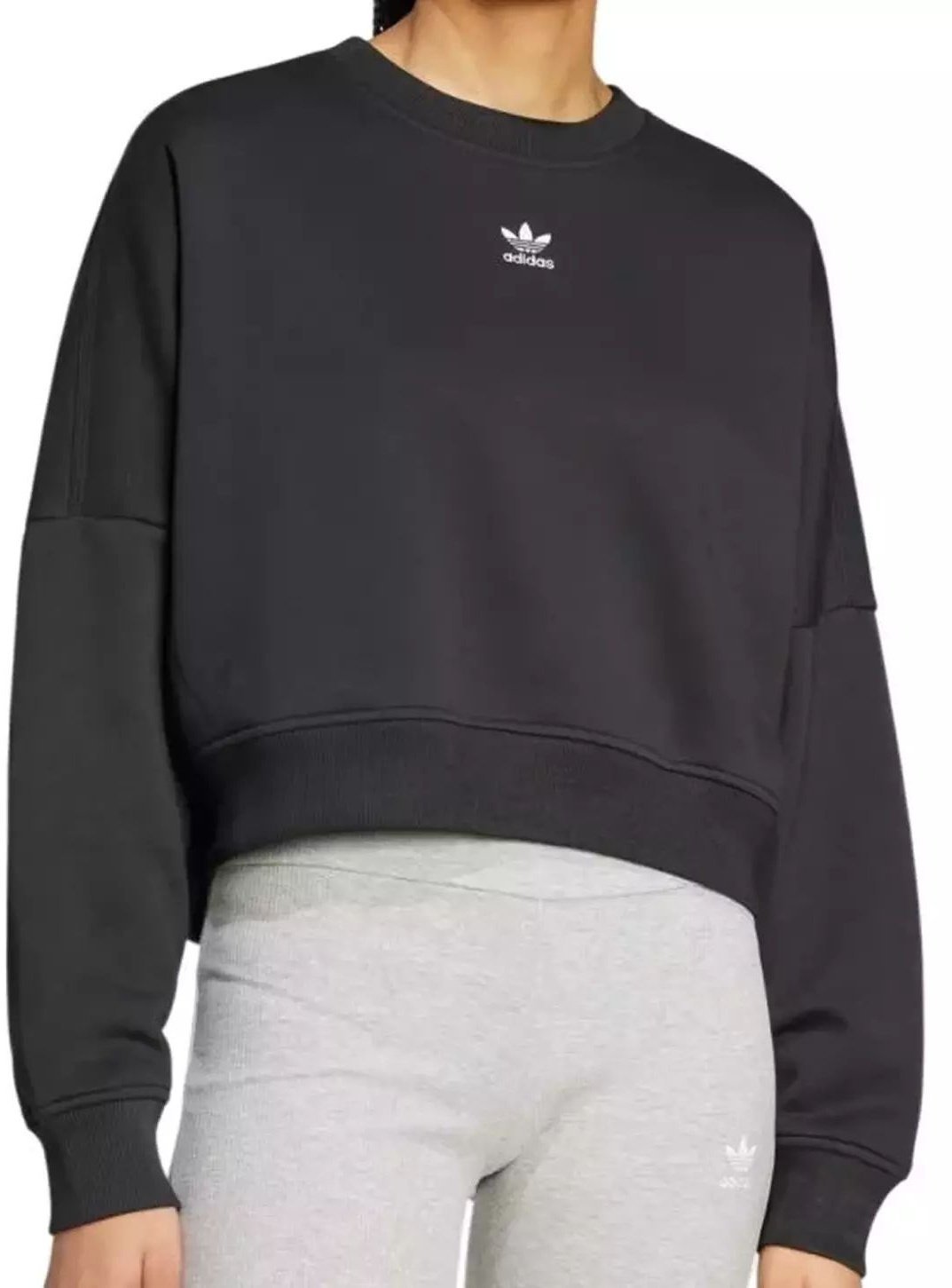 Adidas BLUZA SPORTOWA DAMSKA ADIDAS IW0953 ESSENTIAL CREW FLEECE