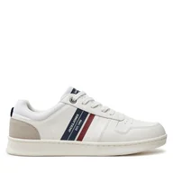 Sneakersy męskie - Sneakersy Jack&Jones Dang 12221815 Biały - miniaturka - grafika 1