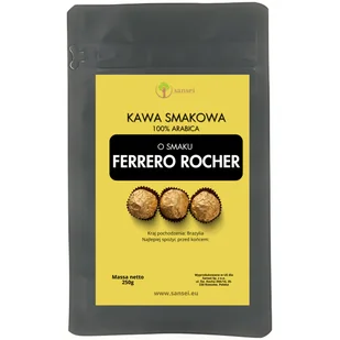 Kawa smakowa o smaku Ferrero Rocher 250g - Cappuccino i kawy smakowe - miniaturka - grafika 1
