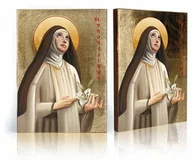 Ikony i obrazy sakralne - Ikona religijna Błogosławiona Bronisława - miniaturka - grafika 1