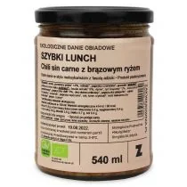DANIE CHILI SIN CARNE Z RYŻEM BRĄZOWYM BIO 540 ml - ZAKWASOWNIA - Szybkie dania obiadowe - miniaturka - grafika 1