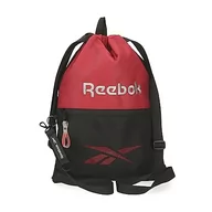 Plecaki worki - Reebok Portland Plecak Czarny 35x45 cms Poliester, czarny, Talla única, worek na plecak - miniaturka - grafika 1