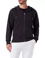 Bluzy męskie - BOSS Męska bluza Zefade, czarny (Black1), XXL - miniaturka - grafika 1