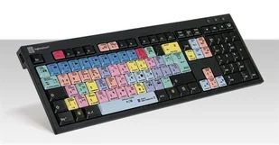 Logickeyboard Adobe Premiere Pro CC klawiatura Biuro USB QWERTZ Niemiecki Wielobarwny LKB-PPROCC-BJPU-DE - Klawiatury - miniaturka - grafika 1