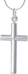 Zawieszka Srebro 925 krzyżyk - Biżuteria religijna - miniaturka - grafika 1