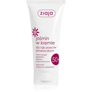 Ziaja JAŚMIN Krem do rąk przeciwzmarszczkowy 50ml - Balsamy i kremy do ciała - miniaturka - grafika 1