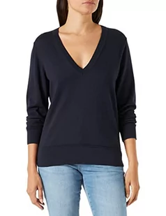 GANT Sweter damski, niebieski (Evening Blue), L - Swetry damskie - miniaturka - grafika 1